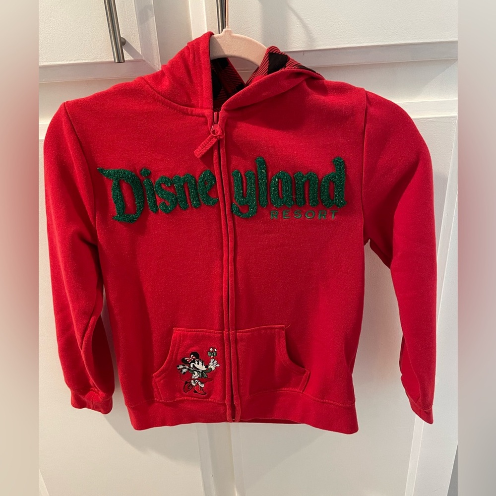Disneyland Holiday Little Girl’s Sweater, size M